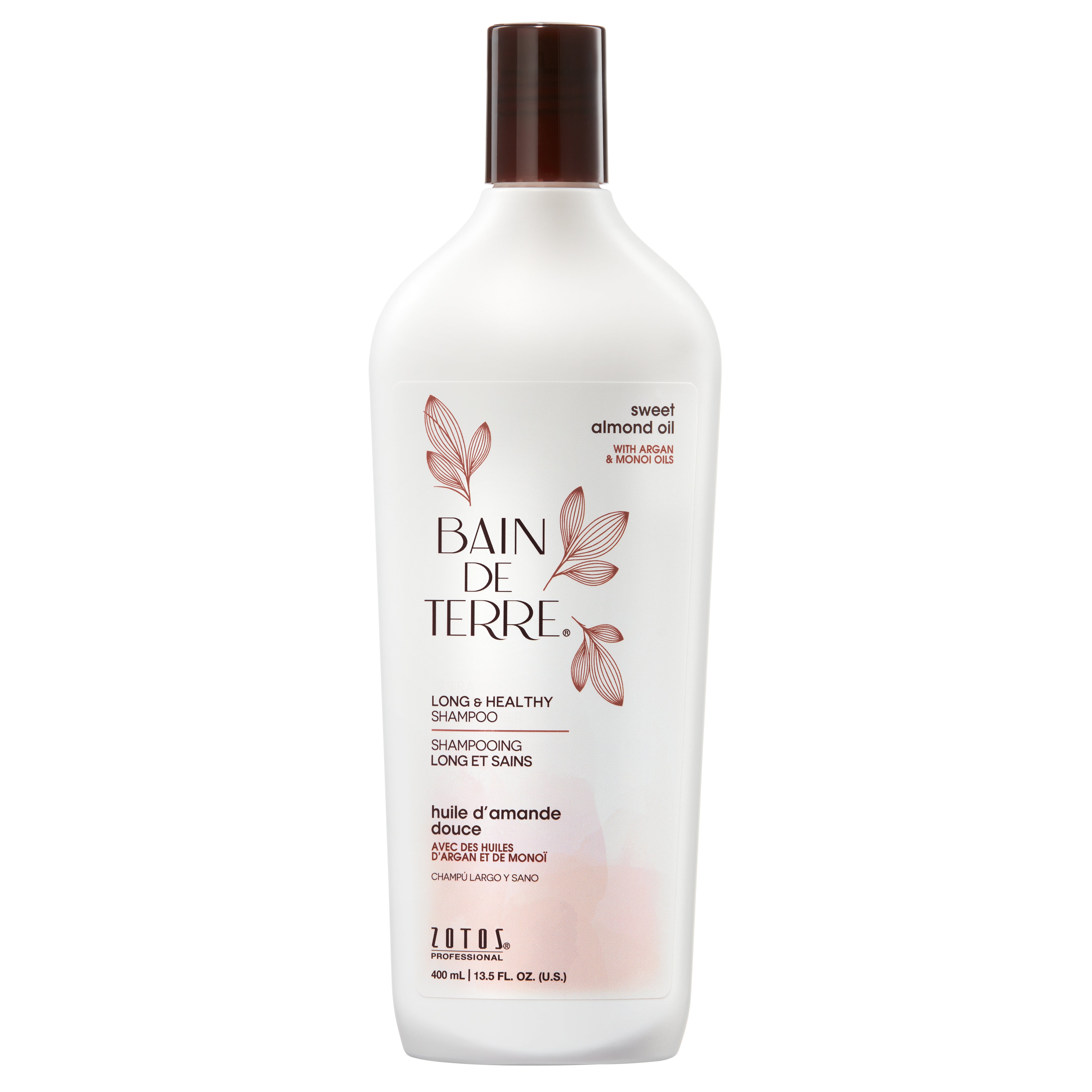 Bain de Terre® Long & Healthy Shampoo, Sweet Almond Oil