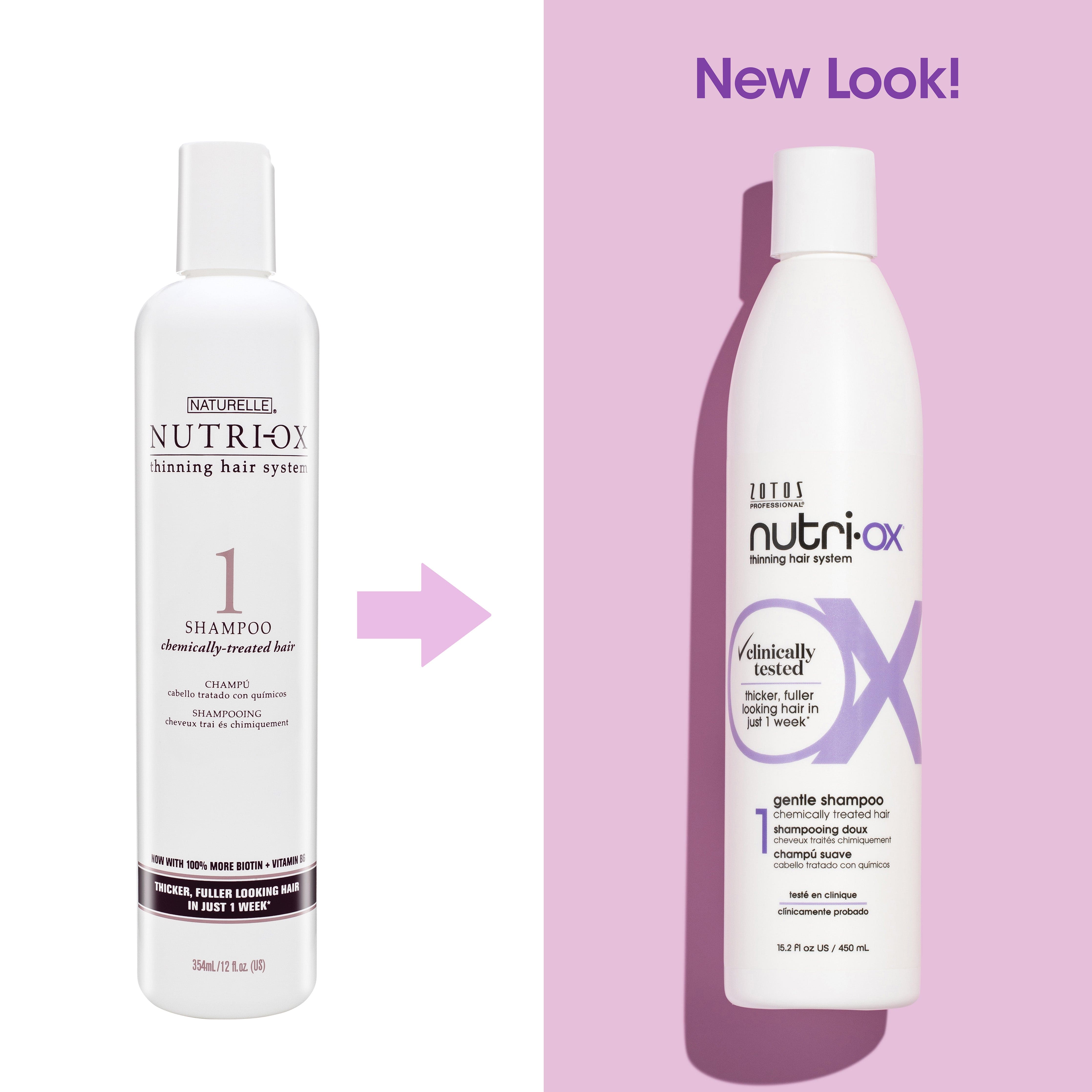 Nutri-Ox® Gentle Shampoo - Chemically Treated Hair