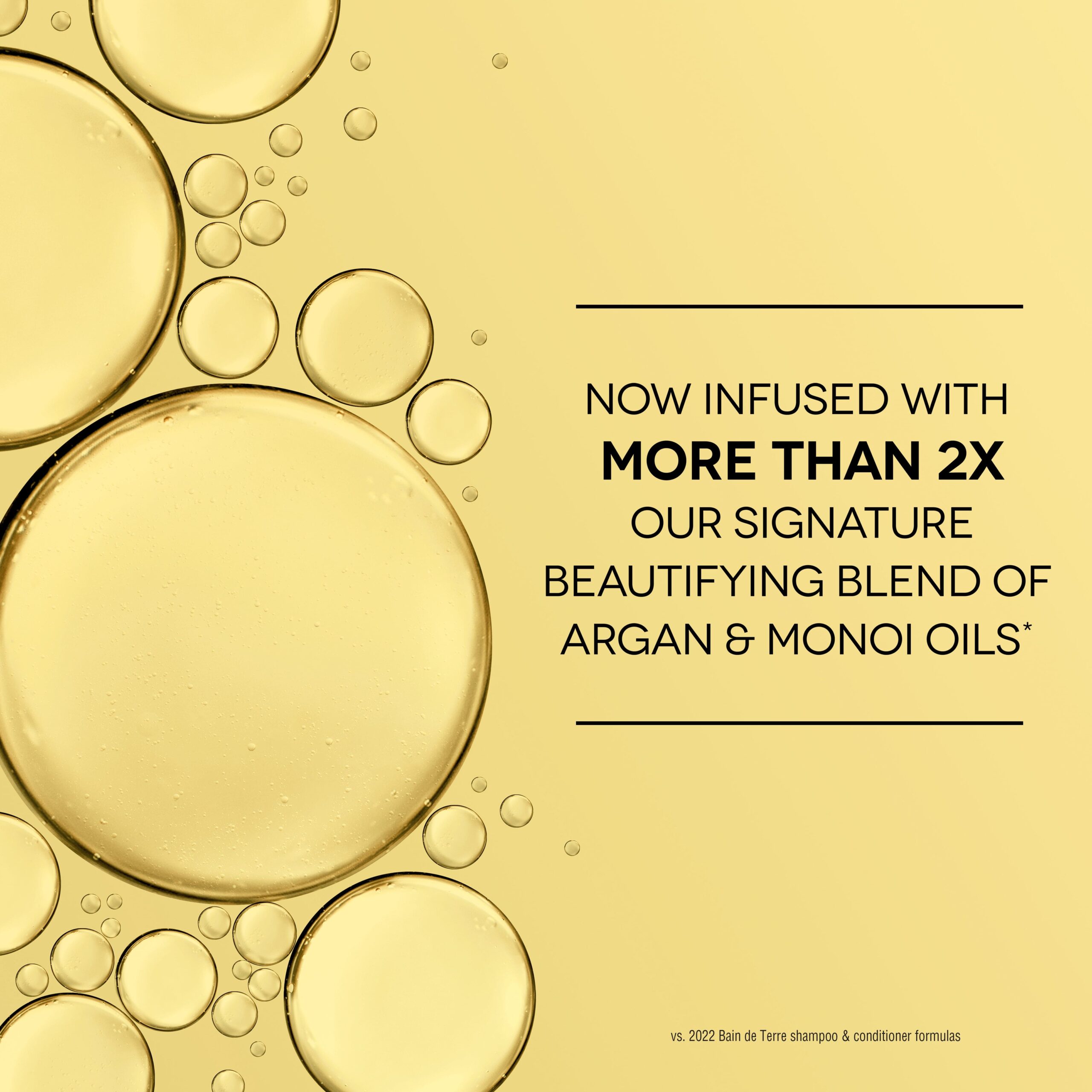 Now infused with Argan and Monoi Oils